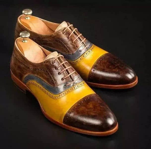 Hand Crafted Leather Shoes any color any design available for men's 12