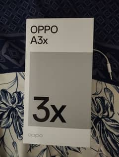 OPPO A3x 4/64   only 4 month used single handed