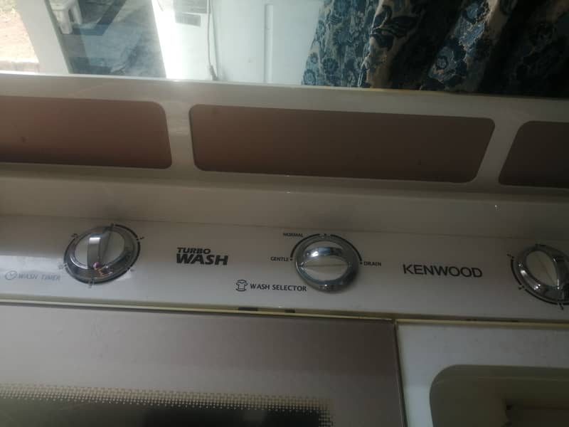 Kenwood washing machine with spinner attached 16