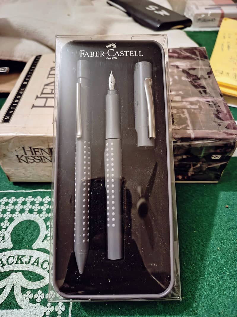 Pelikan  Set - Faber Castel Grip Set - Cross USA 2