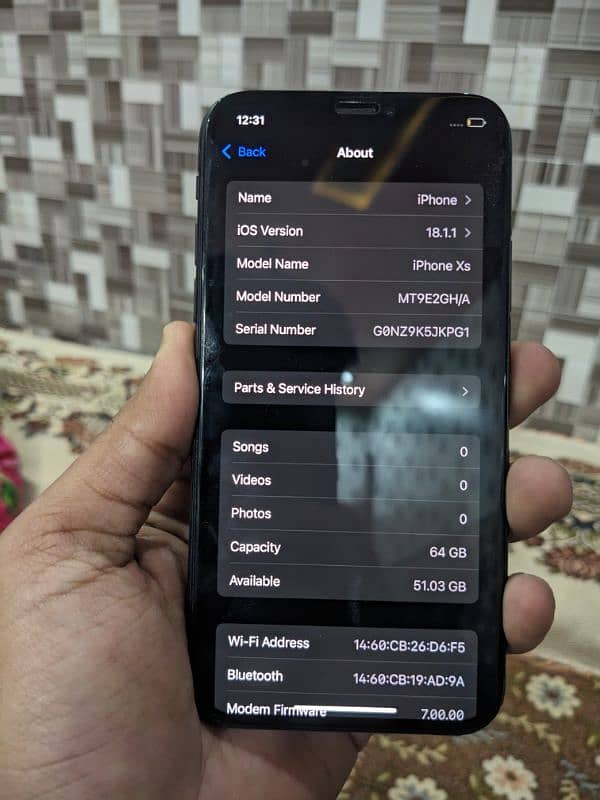 Iphone Xs PTA approved For sale read ad 2