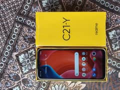 Realme C21 Y 4+64 full box 10/10