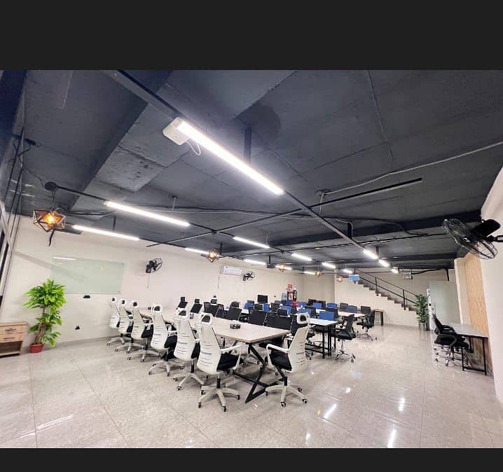 3000 SQFT FULLY FURNISHED office FOR RENT READY TO SHIFT 0