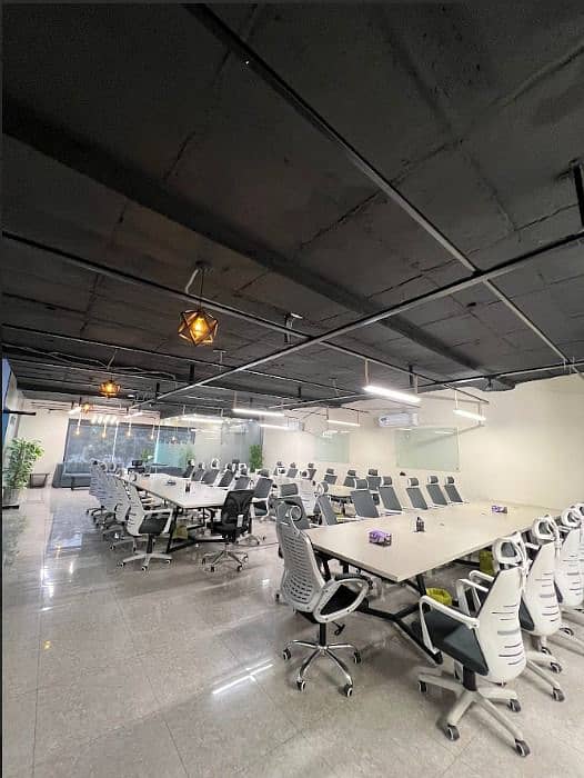 3000 SQFT FULLY FURNISHED office FOR RENT READY TO SHIFT 3