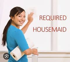 Female Maid required for Cleaning 0