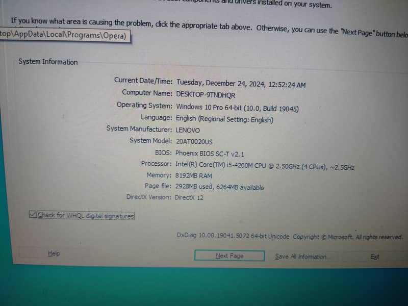 Lenovo laptop for sale 1