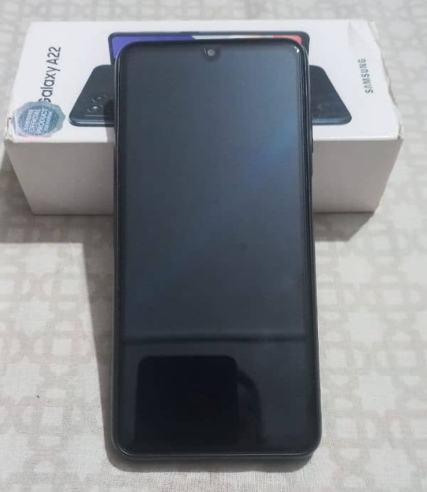 SAMSUNG GALAXY A22 WITH BOX 1