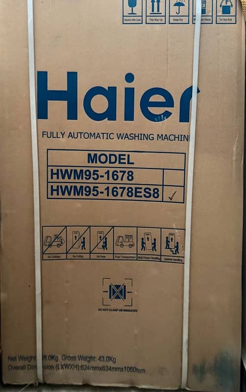 HAIER Fully Automatic Washing Machine 0