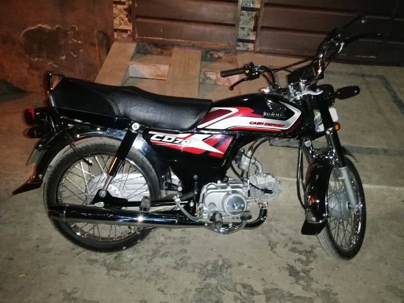 Honda CD 70 24/25 model for sale 0