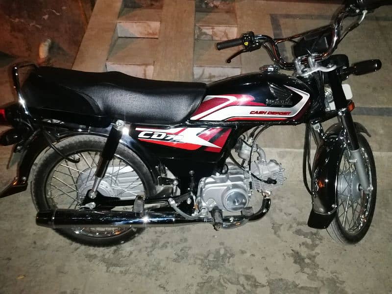 Honda CD 70 24/25 model for sale 3