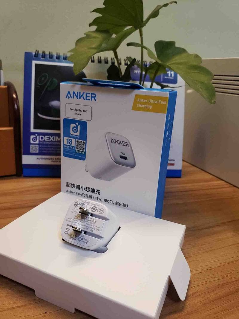 Anker Zolo 35W PD PPS GAN Combo Cable + Charger ( For iPhone/Samsung/ 2