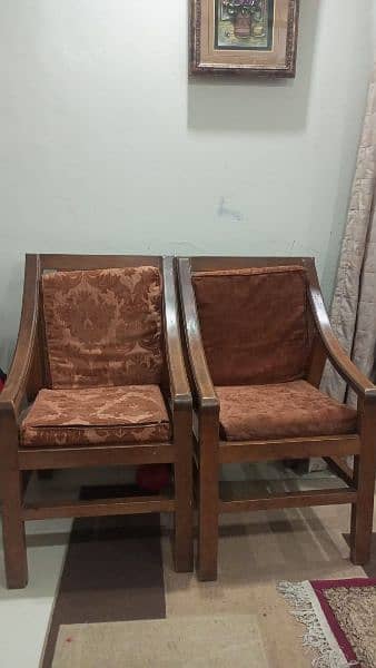 Five seater Sofa with Two chairs 0