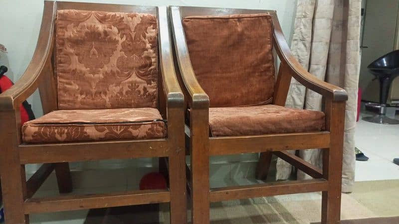 Five seater Sofa with Two chairs 1