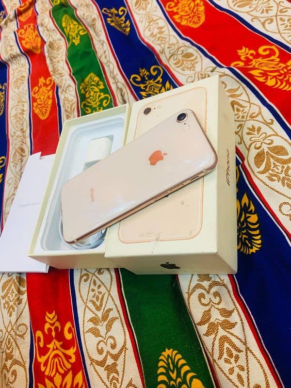 iPhone 8 64gb Pta Approved with Box charge 11