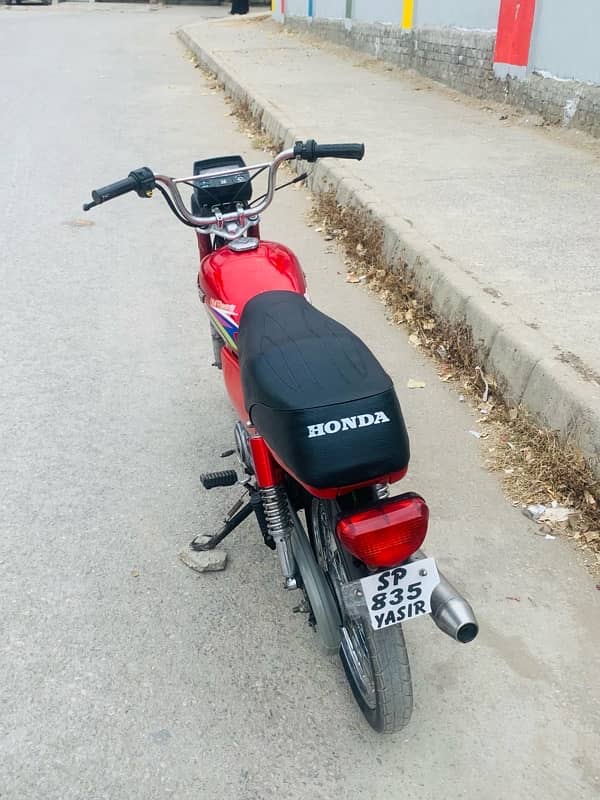 Hero 70cc Islamabad num 2010 16