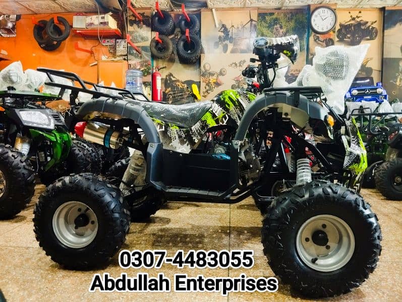 125cc New zero meter ATV Quad Bike for sale deliver all Pak 1