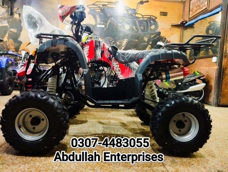 125cc New zero meter ATV Quad Bike for sale deliver all Pak 2