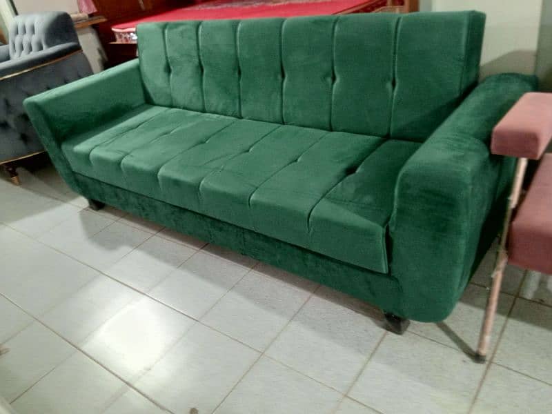 Sofa Cum Bed | New Design full size Three Seater. 2