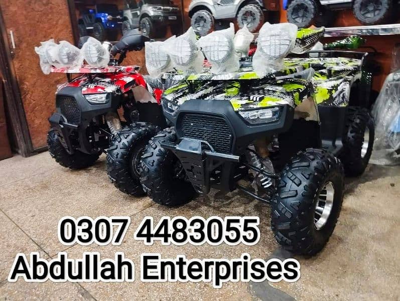 150 size brands New zero meter Audi model ATV Quad Bike for sale 0