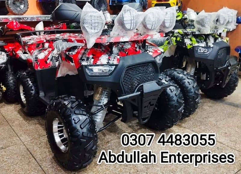 150 size brands New zero meter Audi model ATV Quad Bike for sale 2