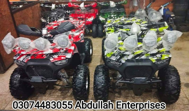 150 size brands New zero meter Audi model ATV Quad Bike for sale 5