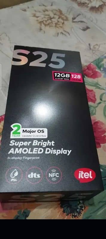 itel s25 12 gb 128 4