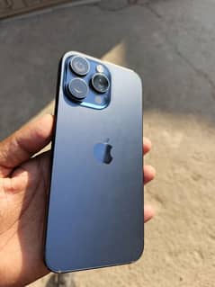 iphone 15 pro max blu 256 GB jv 96%