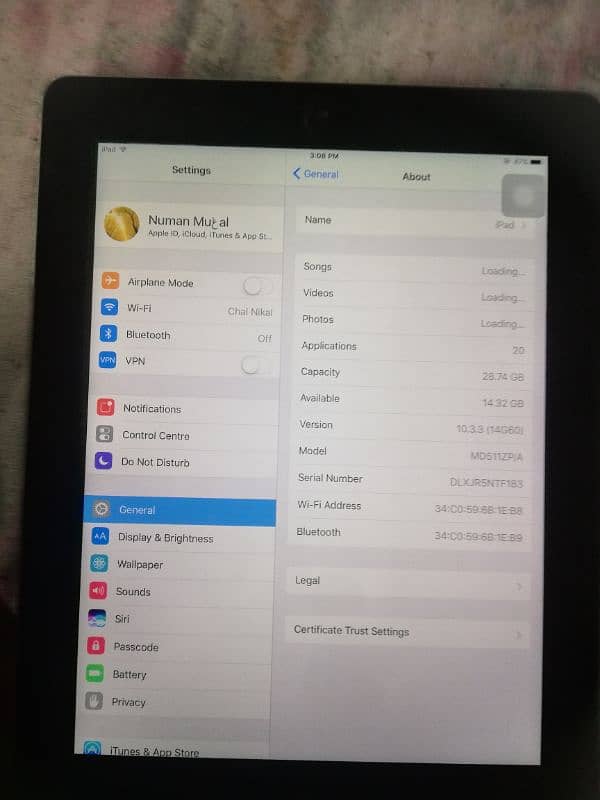 I pad 4Genration urgent 4 sale 2