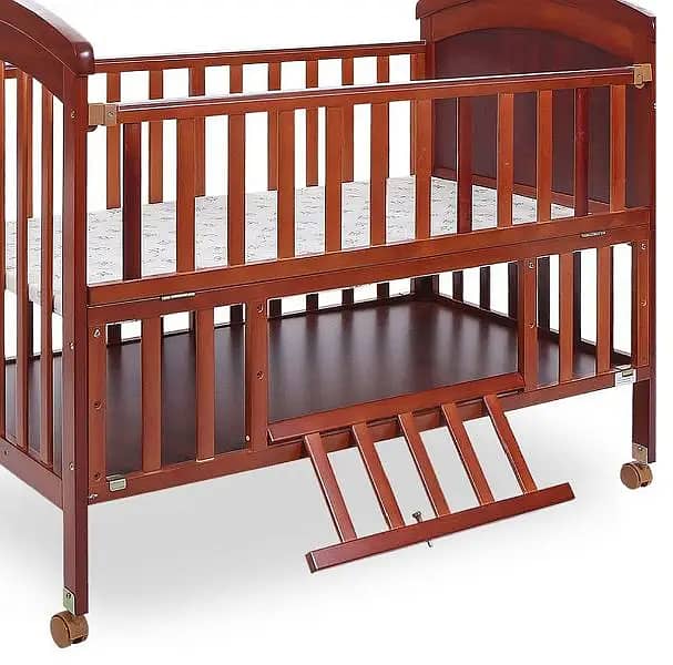 Tinnies Wooden Cot kids bed – Brown/ baby cot / kids bed / cot 0