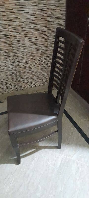 dining table\6 chairs dining table\6 seater table\wooden table for sal 3