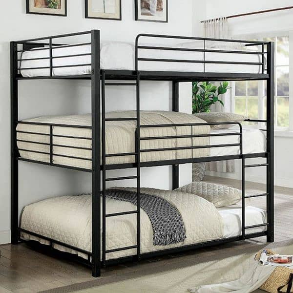 maste bed Twin sofa bed , bunk bed, rack single bed triple bed 6