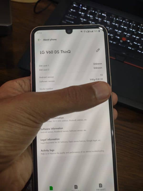 Lg V60 thinq Dual Sim 6