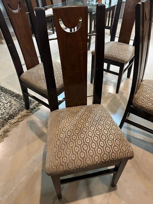 Dinning Table with Six Chairs 5