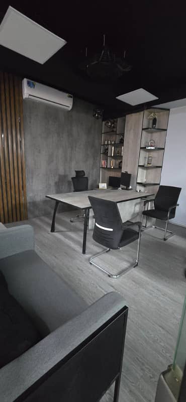 Furnished Office space available for rent in gulberg 13