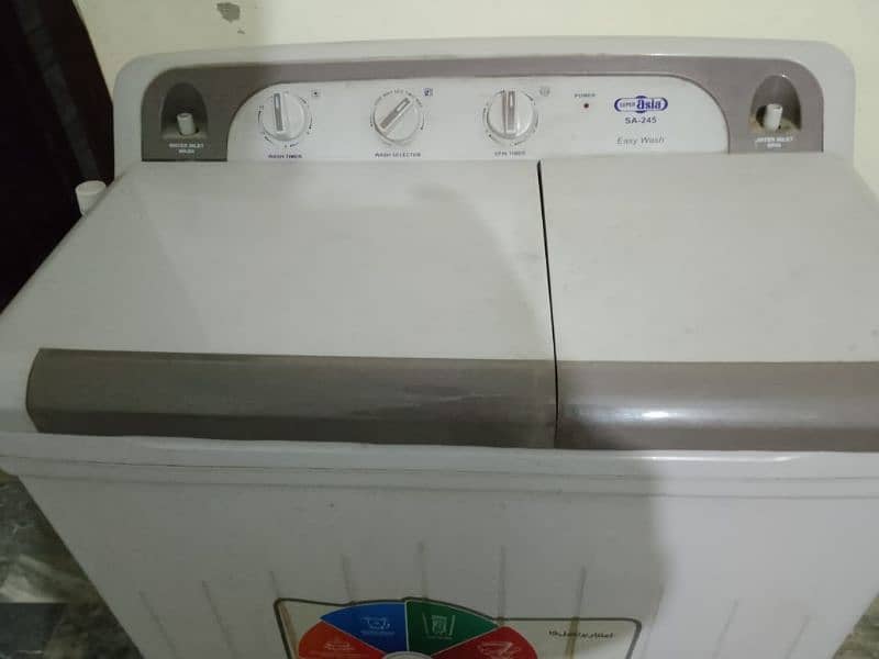 super Asia washing machine neat and ckean 0