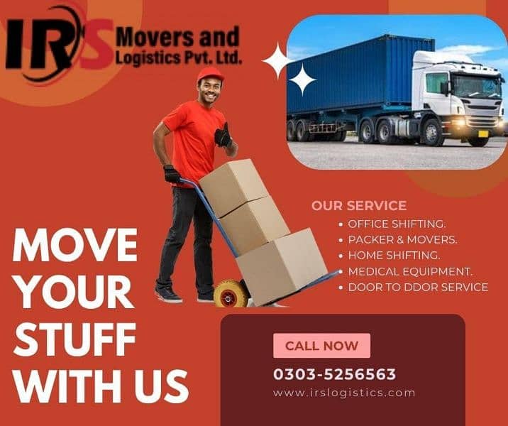 IRS movers logistics Pvt LTD packers, movers 2