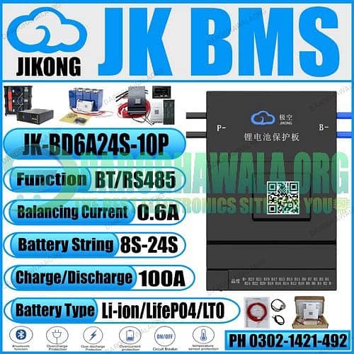 JK BMS JK Smart BMS 100A 150A BMS 24V 48V BMS Lithium Battery BMS 1