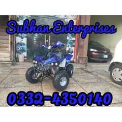 125cc Sports Raptor Atv Quad 4 Wheel Bikes Delivery In All Pakistan