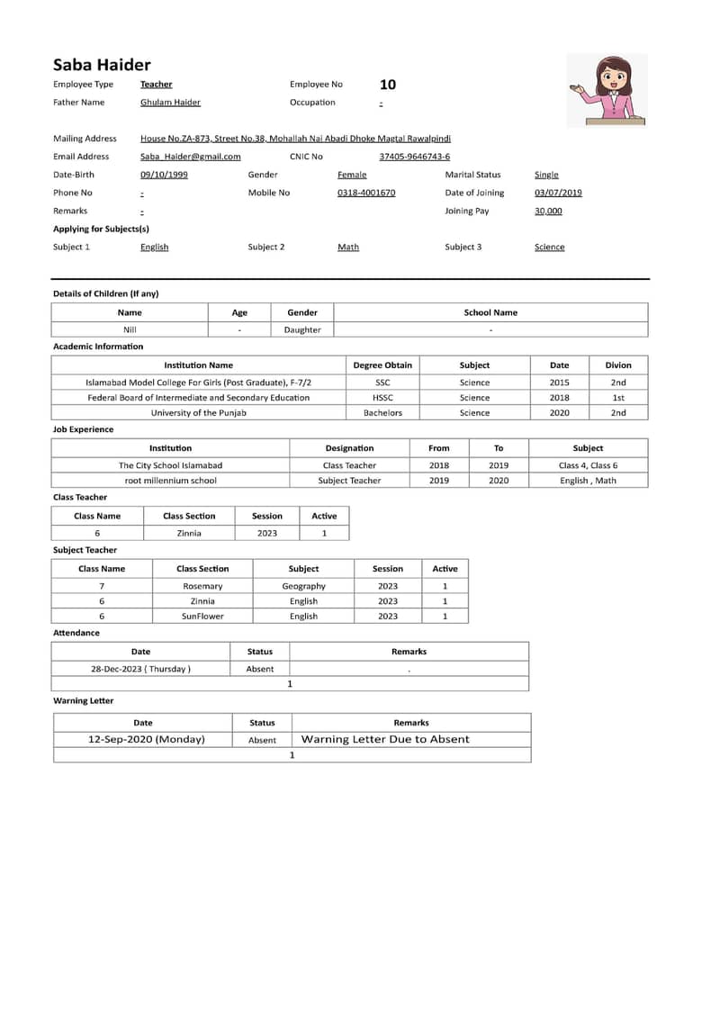 School Management System 5