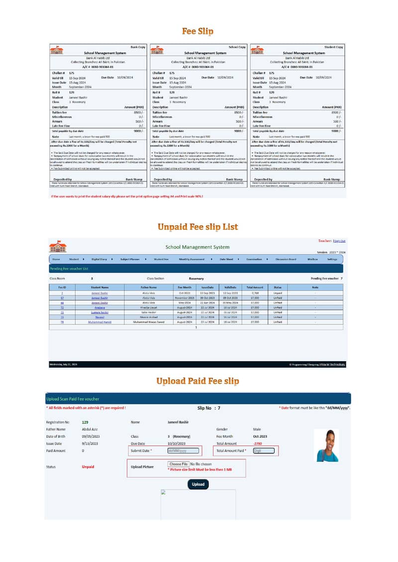 School Management System 14