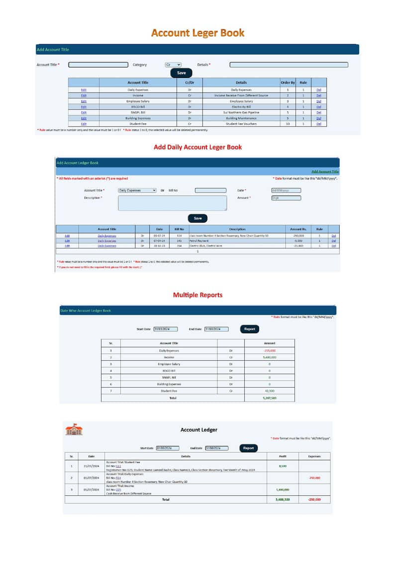 School Management System 16