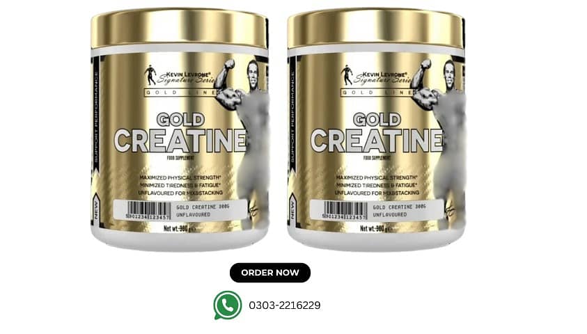 Kevin Levrone Gold Creatine 300g - Premium Performance Supplement 1