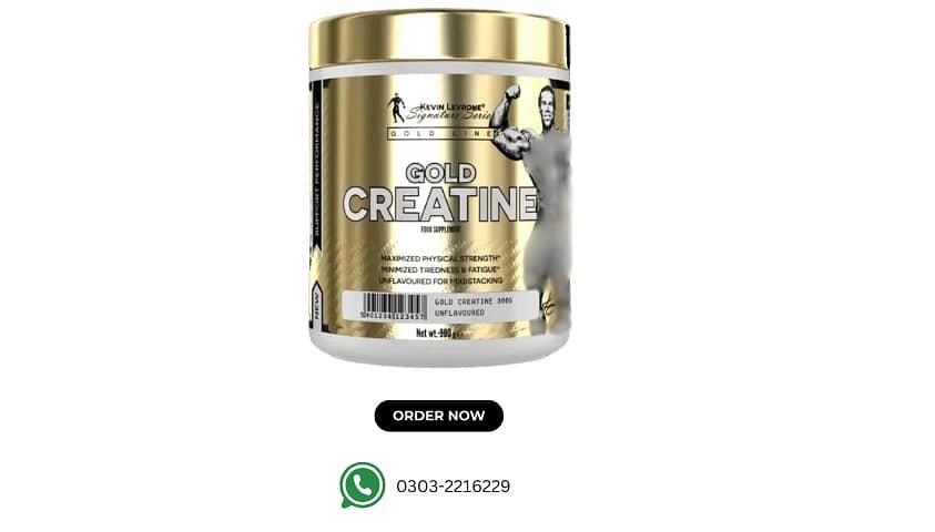 Kevin Levrone Gold Creatine 300g - Premium Performance Supplement 4