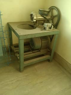 Qeema machine (mincing machine) with stand for shop