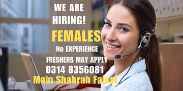 Job Required / Telesale agent / Female job / Call center job