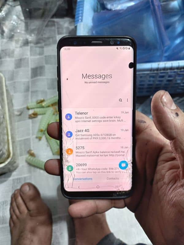 samsung s8 ha sim wrking maen ha 2