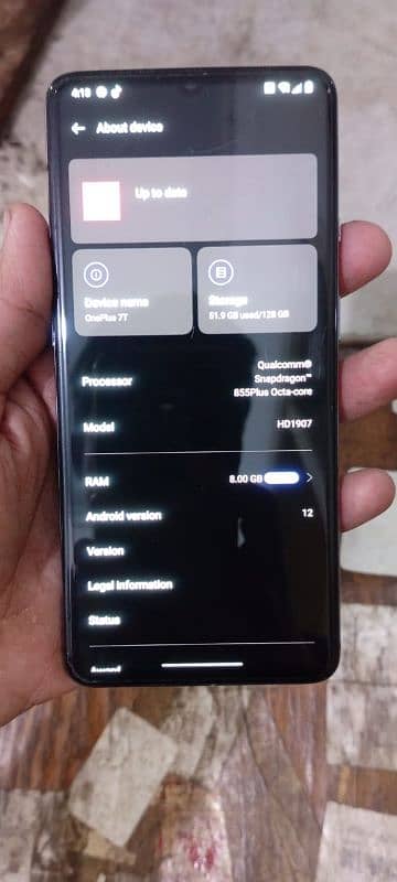 OnePlus 7t 8/128 PTA APPROVED 5