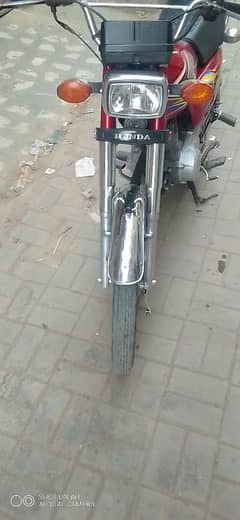 Honda Cg 125 2019 model ha pori good condition ha engine shield ha ok