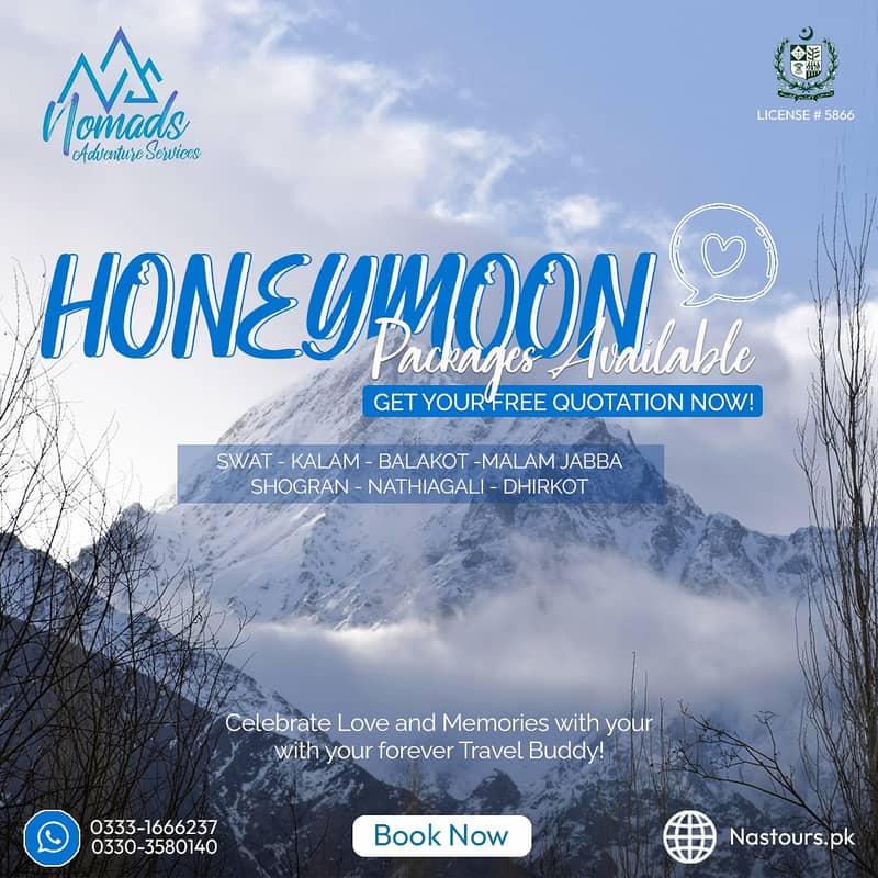 Best Honeymoon Tours Packages from Pakistan | Northen Areas Pakistan 1