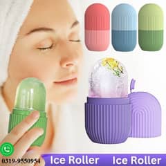 Silicone Ice Roller for Face Enhances Skin Glow and Facial Beauty